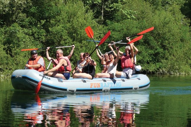 Rafting na Cetine